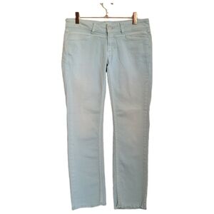 Closed Jeans Womens Size 26 Blue Candiani Denim Raw Hem